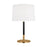 Visual Comfort Studio GBK Monroe 1-Lt Med Table Lamp, BS/WH - KST1041BBSGBK1