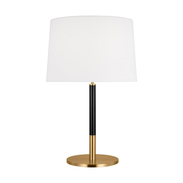 Visual Comfort Studio GBK Monroe 1-Lt Med Table Lamp, BS/WH - KST1041BBSGBK1