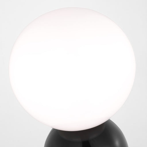 Visual Comfort Studio Suki 1Lt Lamp, Gloss Black/Milk