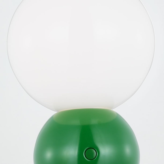 Visual Comfort Studio Suki 1Lt Lamp, Green/Milk