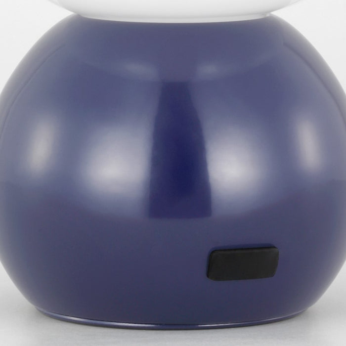 Visual Comfort Studio Suki 1Lt Lamp, Navy/Milk