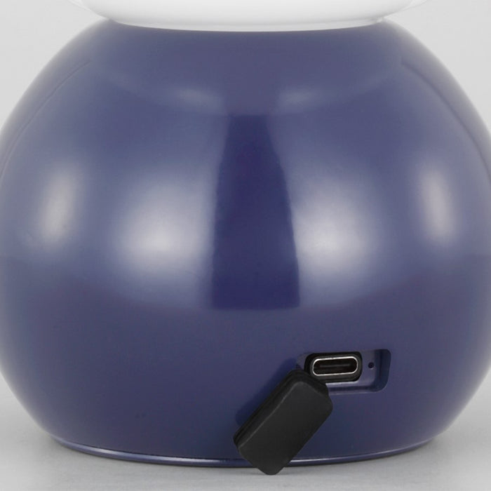 Visual Comfort Studio Suki 1Lt Lamp, Navy/Milk