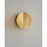 Visual Comfort Studio Dottie 1 Light Small Sconce, Burnished Brass