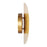 Visual Comfort Studio Dottie 1 Light Large Sconce, Burnished Brass