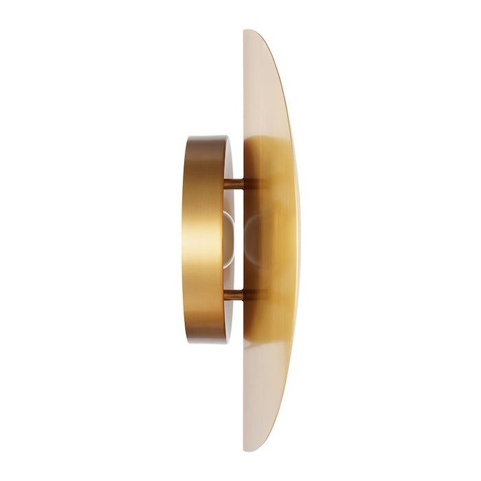 Visual Comfort Studio Dottie 1 Light Large Sconce, Burnished Brass