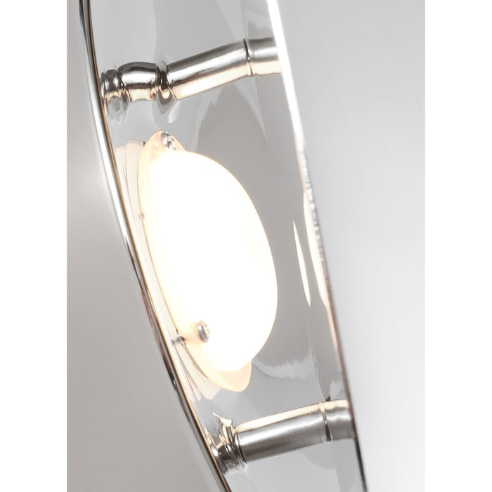 Visual Comfort Studio Dottie 1 Light Large Sconce, Polished Nickel