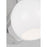 Visual Comfort Studio Londyn 2-Lt Single Sconce, Nickel/Milk White