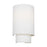 Visual Comfort Studio Sawyer 2-Lt Sconce, Burnished/White Linen