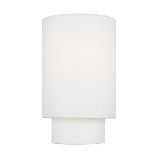 Visual Comfort Studio Sawyer 2-Lt Sconce, Pol Nickel/White Linen - KSW1042PN