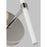 Visual Comfort Studio Monroe 1-Lt SM Single Sconce, Nickel/White