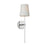 Visual Comfort Studio Monroe 1-Lt Tail Sconce, Nickel/White Linen