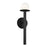 Visual Comfort Studio Nodes 1 Light Sconce, Midnight/Milk White