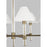 Visual Comfort Studio Robert 6-Lt Med Chandelier, Time Worn BS/WH