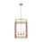 Visual Comfort Studio Hadley 6 Light Large Lantern, Time Worn Brass - LC1156TWB