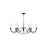 Visual Comfort Studio Sullivan 6 Light Medium Chandelier, Iron/White - LC1196AI