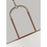 Visual Comfort Studio Katie 4-Lt Large Pendant, Time Worn Brass/Milk