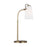 Visual Comfort Studio Hazel 1-Lt Task Table Lamp, Brass/Milk White