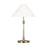 Visual Comfort Studio Robert 1-Lt Buffet Lamp, Time Worn BS/WH - LT1041TWB1