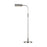 Visual Comfort Studio Robert 1 Light Task Floor Lamp, Nickel/Nickel - LT1061PN1