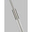 Visual Comfort Studio Robert 1 Light Task Floor Lamp, Nickel/Nickel