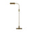 Visual Comfort Studio Robert 1 Light Floor Lamp, Brass/Brass - LT1061TWB1