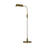 Visual Comfort Studio Robert 1 Light Floor Lamp, Brass/Brass