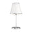 Visual Comfort Studio Esther 1-Lt Table Lamp, NK/WH Linen Pleated - LT1131PN1