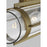 Visual Comfort Studio Flynn 2-Lt Linear Sconce, Time Worn BS/Clear