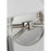 Visual Comfort Studio Robert 2 Light Vanity, Polished Nickel/White