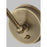 Visual Comfort Studio Hazel 1-Lt Task Wall Sconce, Brass/Milk White