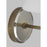 Visual Comfort Studio Robert 1 Light Sconce, Time Worn Brass/White