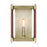 Visual Comfort Studio Hadley 1 Light Wall Sconce, Time Worn Brass - LW1061TWB