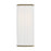 Visual Comfort Studio Esther 1-Lt Sconce, Time Worn BS/WH Pleated - LW1071TWB