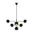 Visual Comfort Studio Chaumont 8 Light Medium Chandelier, Aged Iron - LXC1018AI