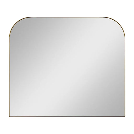 Generation Lighting Planer Wide Mirror, Burnished Brass - MR1306BBS