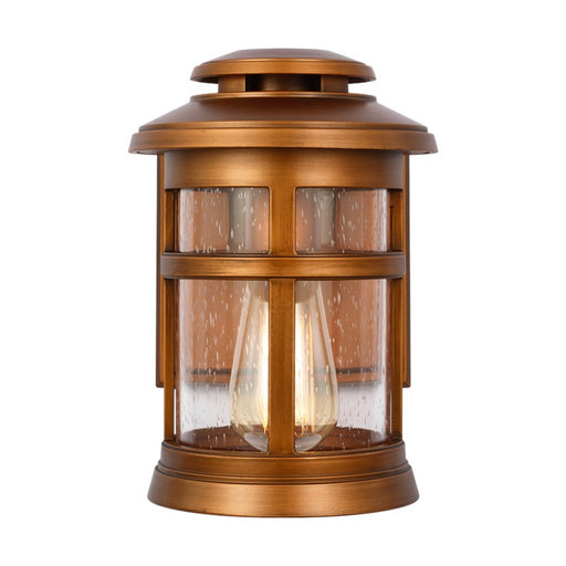 Visual Comfort Studio Newport 1Lt Outdoor Lantern, Copper/Seed - OL14300NCP