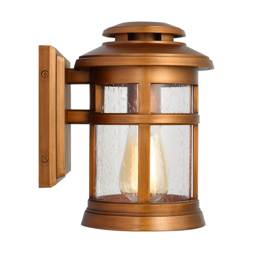 Visual Comfort Studio Newport 1Lt Outdoor Lantern, Copper/Seed