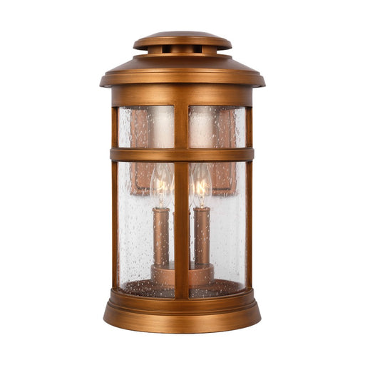 Visual Comfort Studio Newport 3Lt Outdoor Wall Lantern, Copper/Seed - OL14302NCP