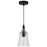 Generation Lighting Sean Lavin Loras 1-Lt Mini Pendant, Black/Seed - P1449MBK