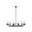 Visual Comfort Studio Ziba 12-Lt XL Chandelier, Iron/White - TC11712AI