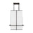 Visual Comfort Studio Dresden 4-Lt Large Lantern, Iron/White Linen - TFC1004AI