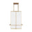 Visual Comfort Studio Dresden 4-Lt Med Lantern, Coastal Gild/White - TFC1014CGD