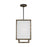 Visual Comfort Studio Brockway 3-Lt Small Lantern, Oak Wood/White - TFC1103WDO