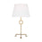 Visual Comfort Studio Montour Large Table Lamp, Coastal Gild/WH - TFT1021CGD1