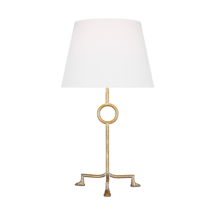 Visual Comfort Studio Montour Large Table Lamp, Coastal Gild/WH - TFT1021CGD1