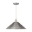 Visual Comfort Studio Capri 1 Light Wide Pendant, Antique Nickel - TP1001ANL