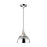 Visual Comfort Studio Logan 1 Light Small Pendant, Nickel/Nickel - TP1051PN