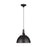 Visual Comfort Studio Logan 1 Light Medium Pendant, Aged Iron - TP1061AI