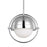 Visual Comfort Studio Bacall 1-Lt Large Pendant, PN/Milk