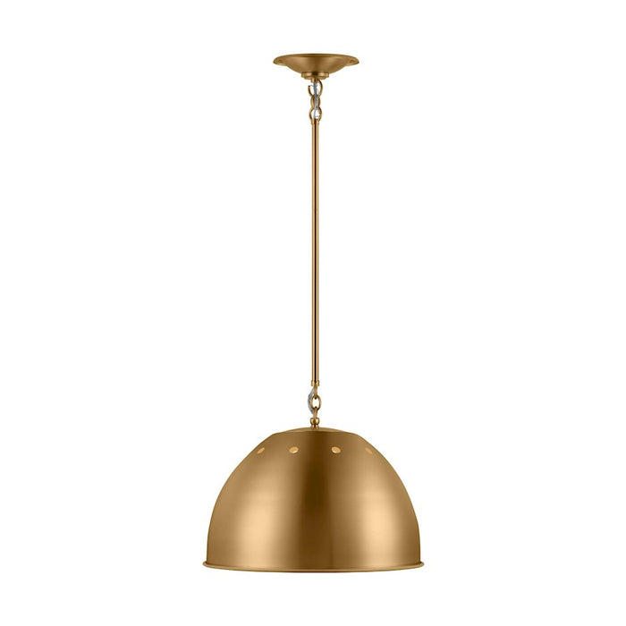 Visual Comfort Studio Robbie 1 Light Large Pendant, Burnished Brass - TP1181BBS